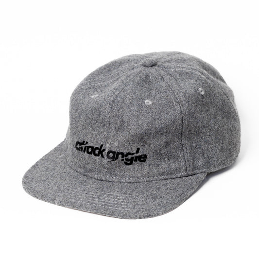 "Rise" - Unstructured Wool Cap - Heather Gray